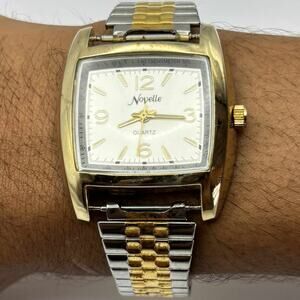 Gold & Silver Novelle Men's Watch